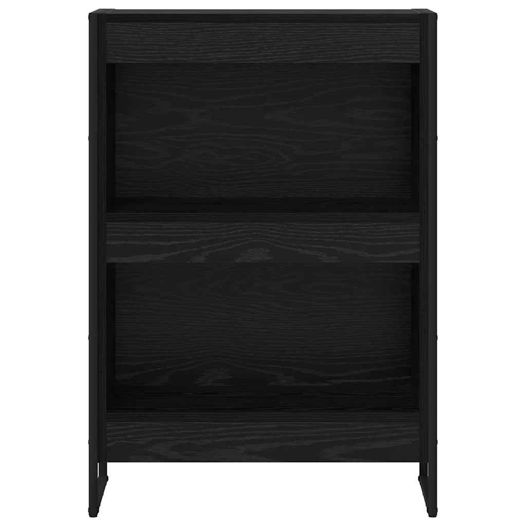 Armadio per Libri Rovere Nero 60 x 30 x 86,5 cm 886384