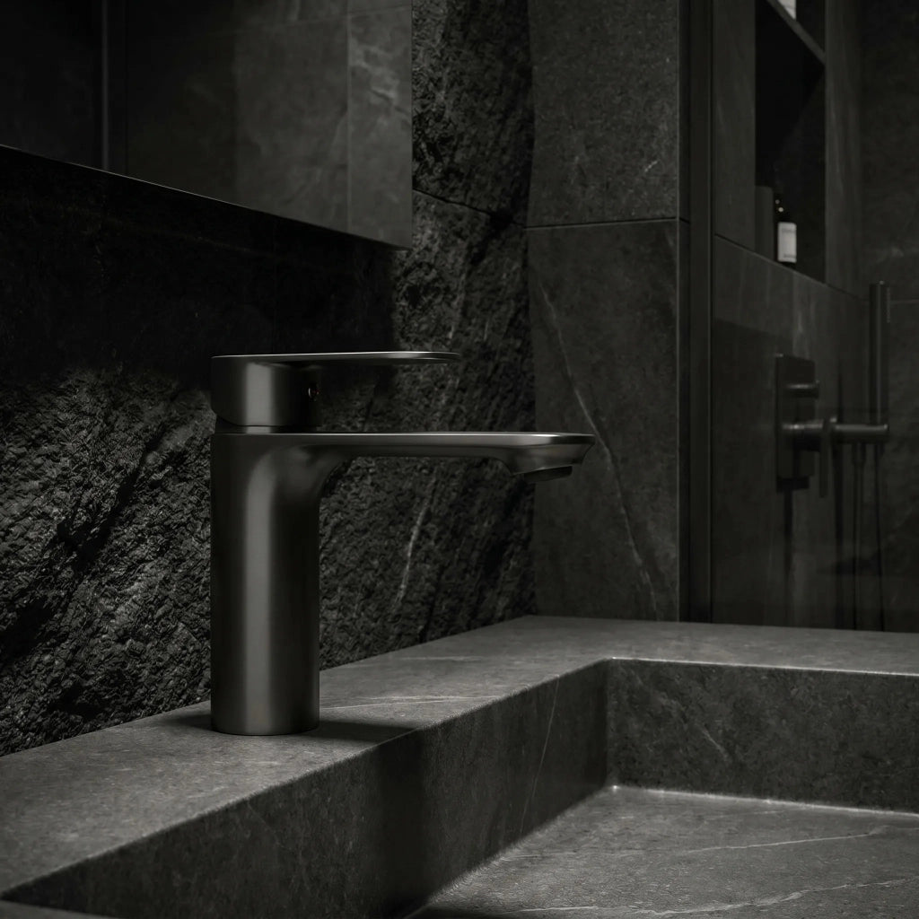 Rubinetto Da Lavabo Rea Drop Titan Low