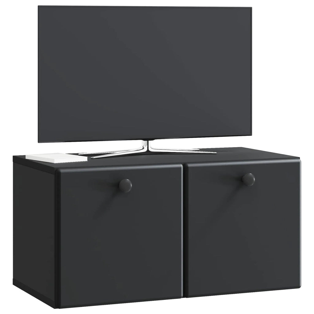 Mobile Porta TV da Muro 59,5 x 31 x 30 cm Nero 899216