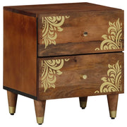Armadio da Notte con cassetto Marrone miele 40 x 33 x 46 cm 4018734