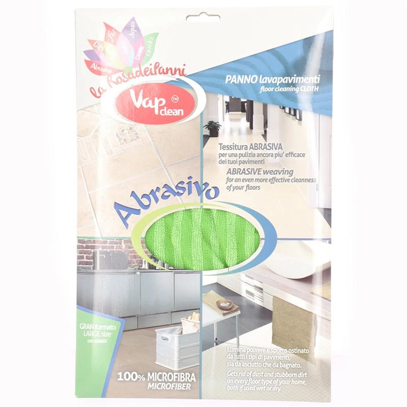 PANNO MICROFIBRA LAVAPAVIMENTI TESSITURA ABRASIVA 40X60 CM ASSORTITO