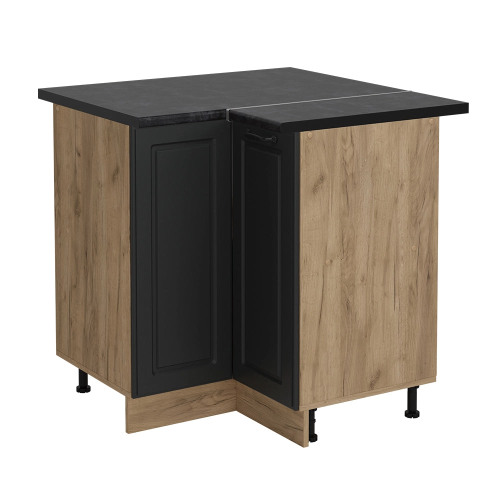 Vicco Mobile ad angolo cucina Antracite casa di campagna 75.6 cm , PL Antracite