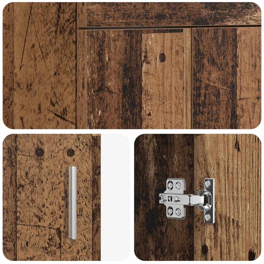Mobile da bagno con lavabo Legno antico 42 x 40 x 84,5 cm 890678