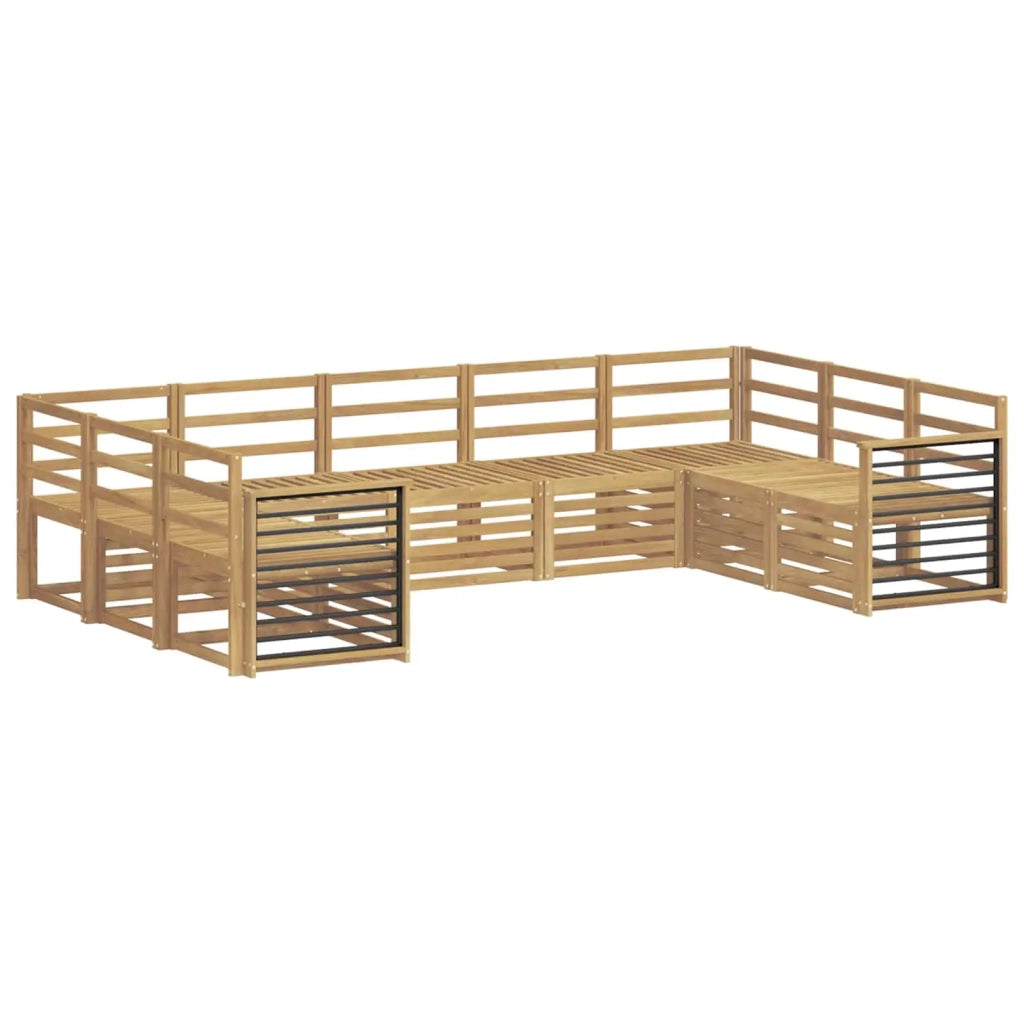 Set divani Legno di Acacia Massello 3392514