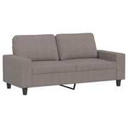 Divano | Divano da soggiorno | Sofa a 2 Posti Tortora 140 cm in Tessuto