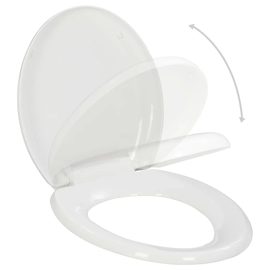Sedile WC con chiusura ammortizzata e sgancio rapido bianco 02_0002906