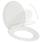 Sedile WC con chiusura ammortizzata e sgancio rapido bianco 02_0002906