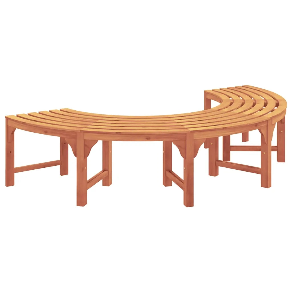 Panchina per Alberi Naturale 160 x 80 x 45cm 4108061