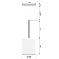 Lampada Da Soffitto APP1699-1CP Amber B