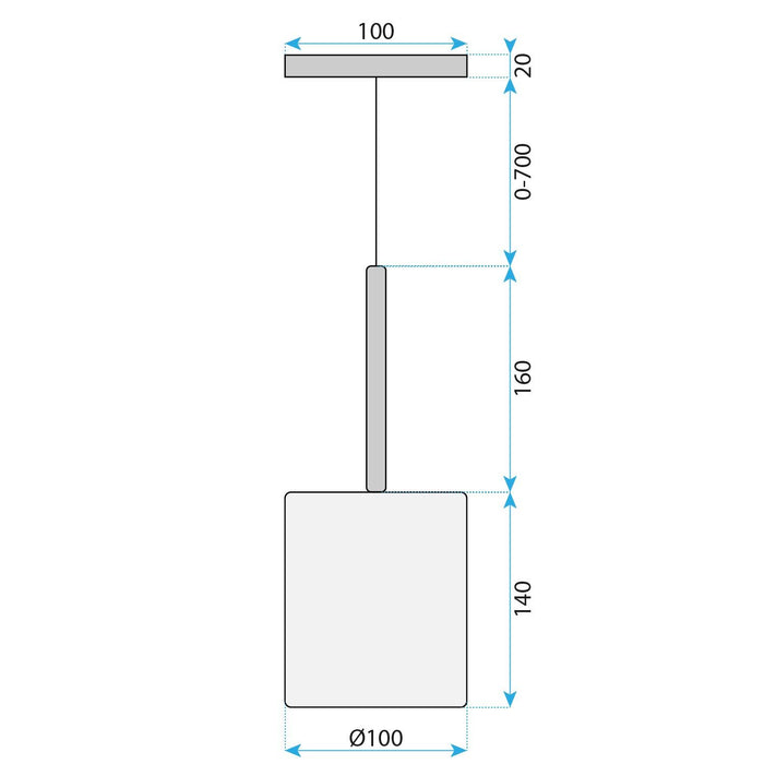 Lampada Da Soffitto APP1699-1CP Amber B