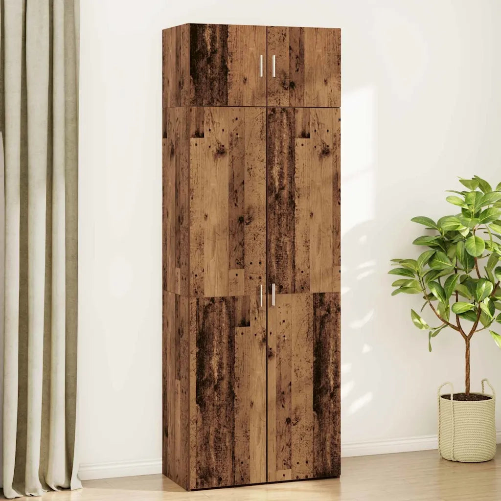 Armadio 3 pcs Legno vecchio
