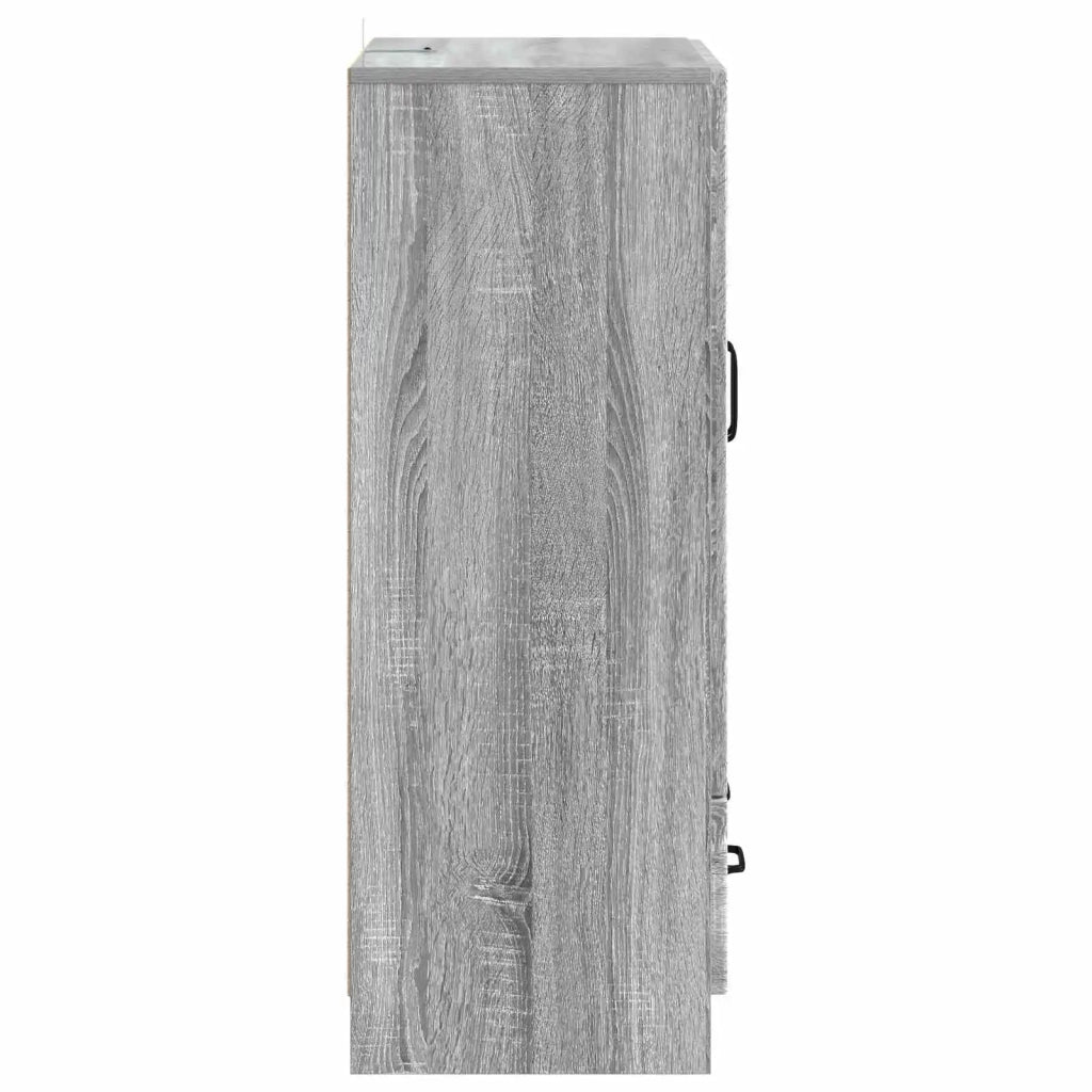 Credenza Grigio Sonoma 66 x 34,5 x 92 cm Legno ingegnerizzato