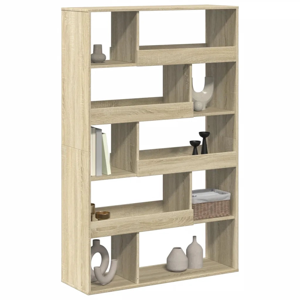 Libreria Rovere Sonoma 100x33x156,5 cm in Truciolato 3309494