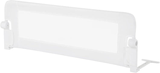 Sponda Letto per Bambini 105/120/150 cm, Barriera di Sicurezza per Neonati, Barriera Letto Pieghevole e Portatile, con Cinghia di Sicurezza (Bianco, 120 x 40 x 42 cm)