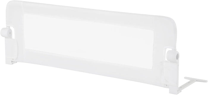 Sponda Letto per Bambini 105/120/150 cm, Barriera di Sicurezza per Neonati, Barriera Letto Pieghevole e Portatile, con Cinghia di Sicurezza (Bianco, 120 x 40 x 42 cm)
