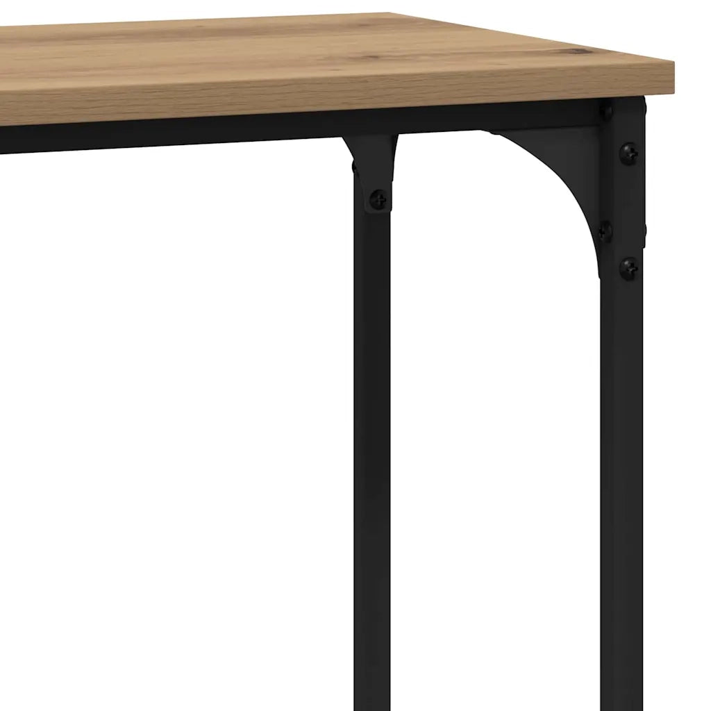 Tavolo consolle rovere artigianale 75 x 30.5 x 75 cm 883520