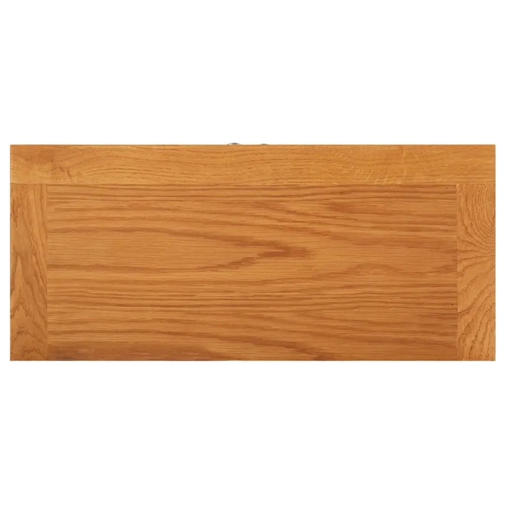 Armadietto 50x22x110 cm in Legno Massello di Rovere