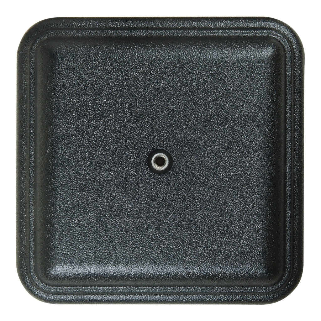 Base per ombrellone da giardino con adattatori 33 / 37 / 41 / 48 mm cemento 35 x 35 x 6 cm nero 03_0010249