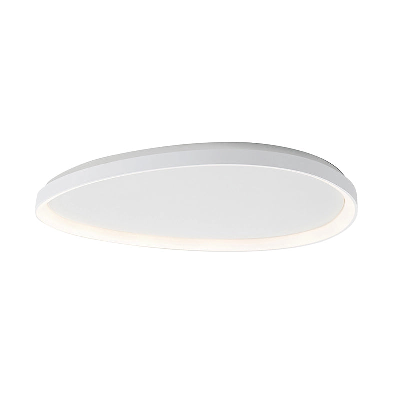Lotus Plafoniera a LED 48W 3000K Bianco - Lampada da soffitto asimmetrica moderna IP20 CRI80 dimmerabile - Rossini Group