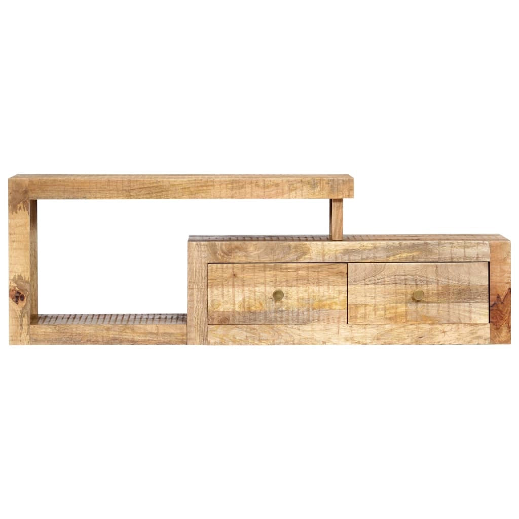 Pratico mobile porta TV/credenza di design 120 cm legno massello di mango 2502274