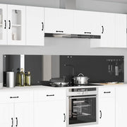 Schienale da cucina 2 pcs Grigio scuro 120 x 50 cm 3415510