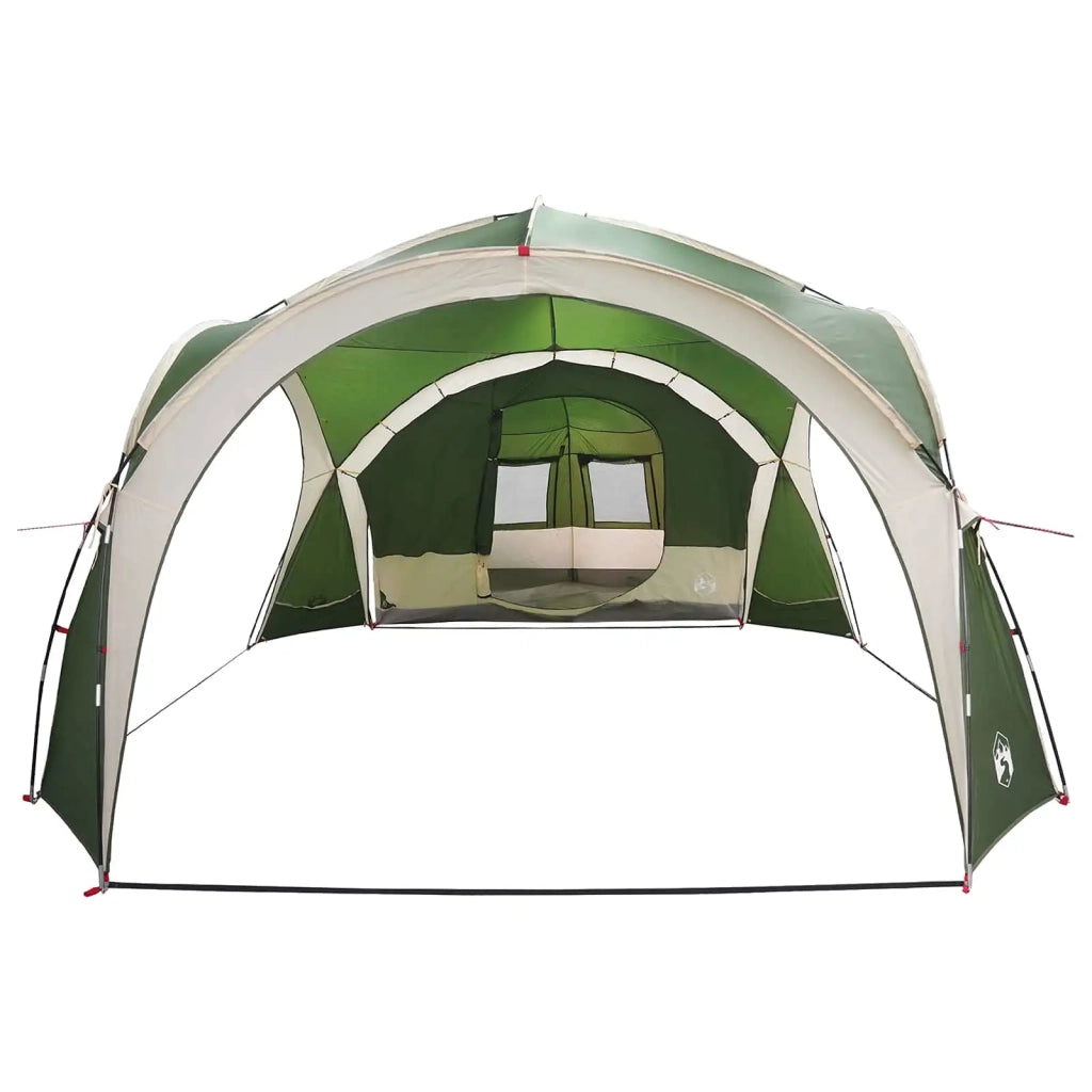 Tenda Laterale Verde 410 x 410 x 250 cm Poliestere e Acciaio 42028681