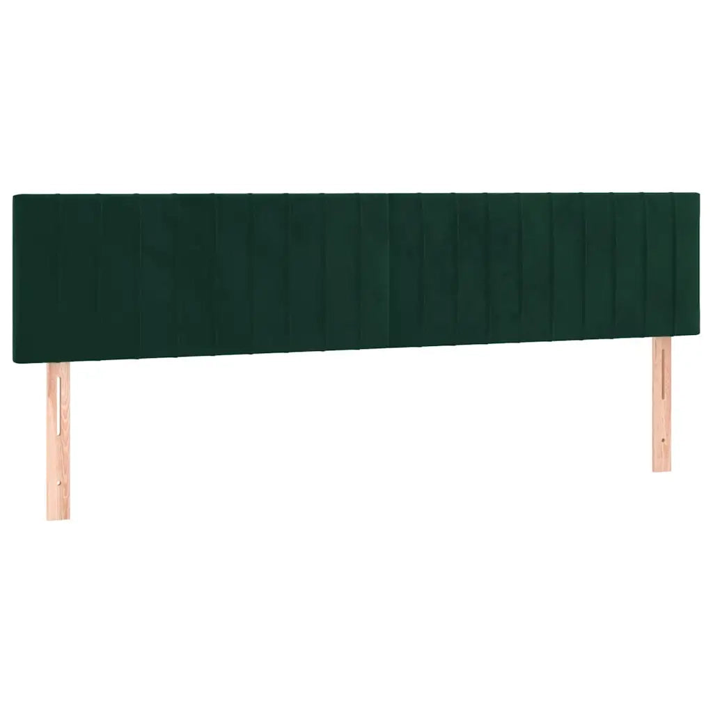 Giroletto senza Materasso Verde Scuro 120x190 cm Velluto