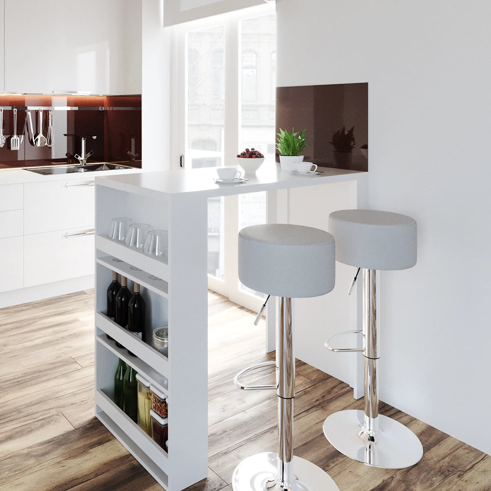 Vicco Tavolo bar alto Bianco 57 x 117 cm