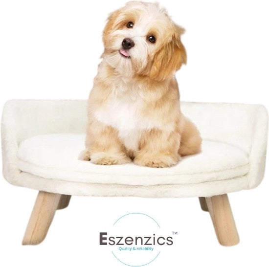 Cuscino per animali in piuma alta - Sostiene fino a 20kg - Cuscino in piuma morbida - Cuscino idrorepellente - Lavabile - Comodo e solido - Cuscino per gatti - Cuscino per cani