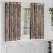 Tende in Velluto 2 pcs Cappuccino 175 x 140 cm Velluto 4107669