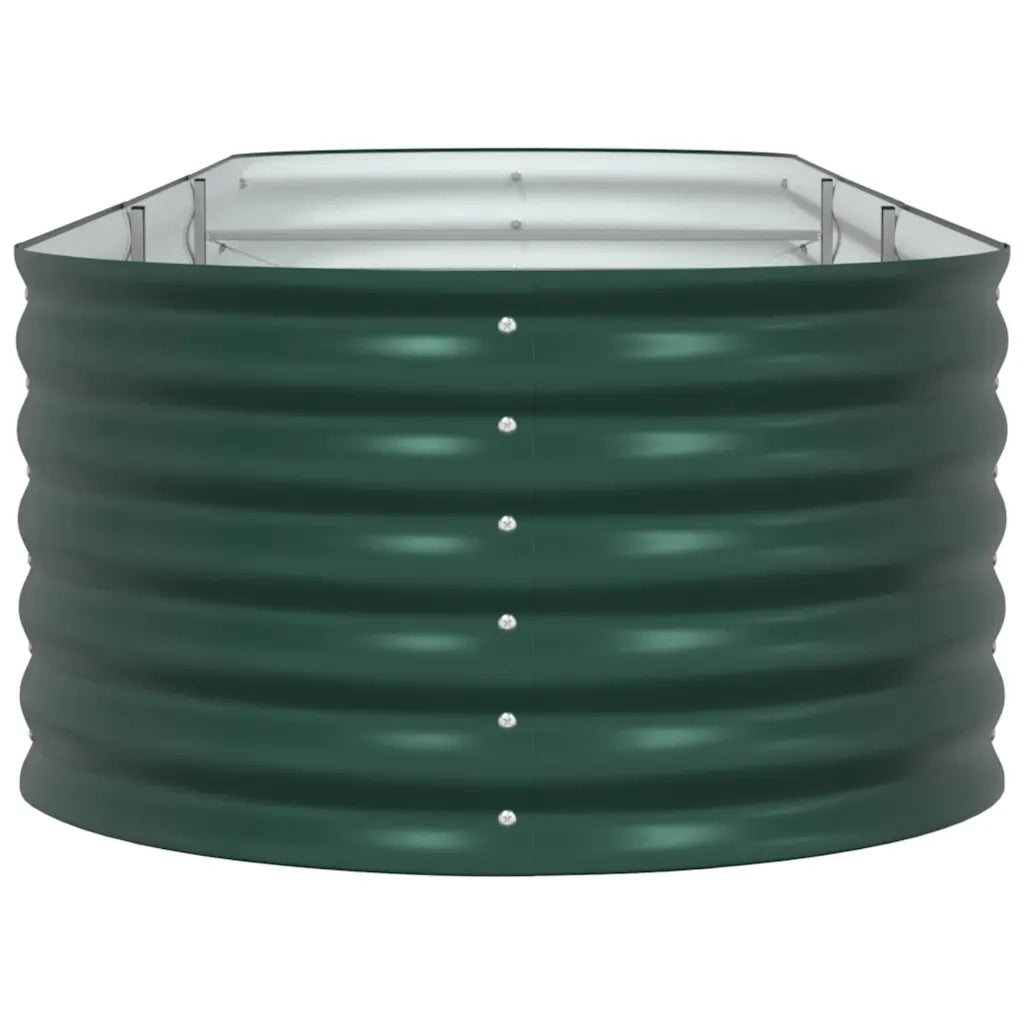 Letto Rialzato Verde 320 x 80 x 44 cm Acciaio 42008128