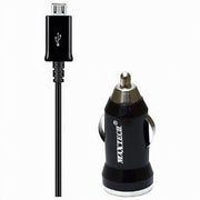 Trade Shop - Kit Caricabatterie Caricatore Da Auto Per Ricarica Samsung Huawei Htc Maxtech Ma-s001 -