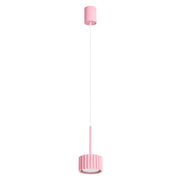 Lampada a sospensione AURA 1 rosa Gx53