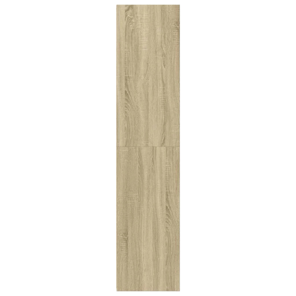 Credenza cassettiera cassettiera mobile contenitore organizer cucina soggiorno soggiorno alto Sonoma 40 x 41 x 185 cm derivati ​​del legno marrone 02_0034059