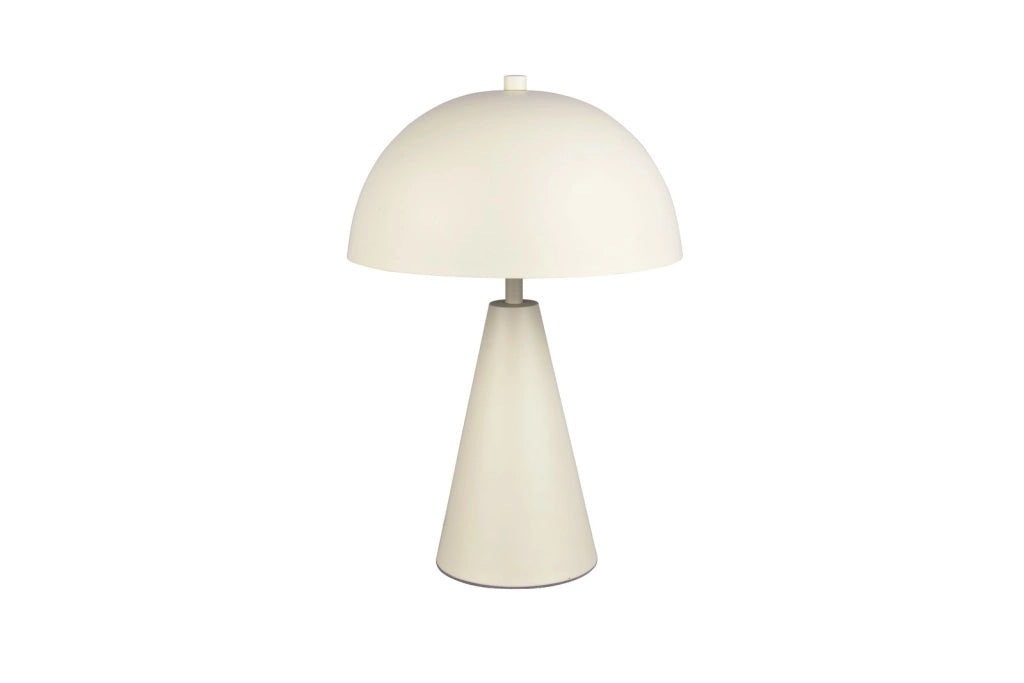 Lampada tavolo minimal grigia fungo E27 40W ALFIE Trio