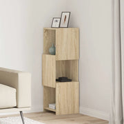 Mobile angolare Rovere Sonoma 30,5x30x95cm Legno multistrato 889831