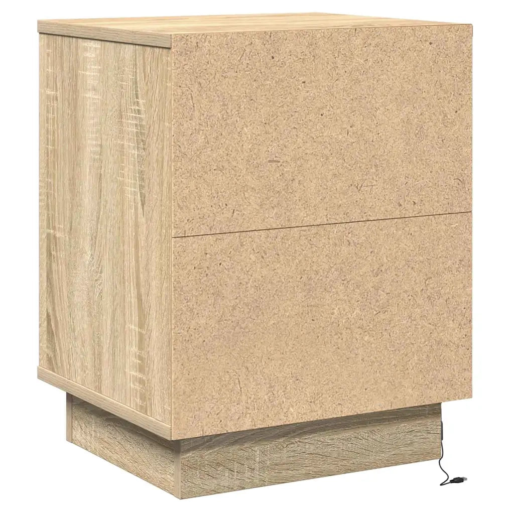 Armadio da Notte 2 pcs Rovere Sonoma 39 x 34,5 x 50 cm 869615