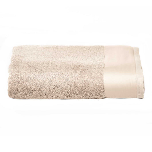 Telo Spugna Asciugamano 60x110 cm con Balza in Raso Garrini Hope Corda