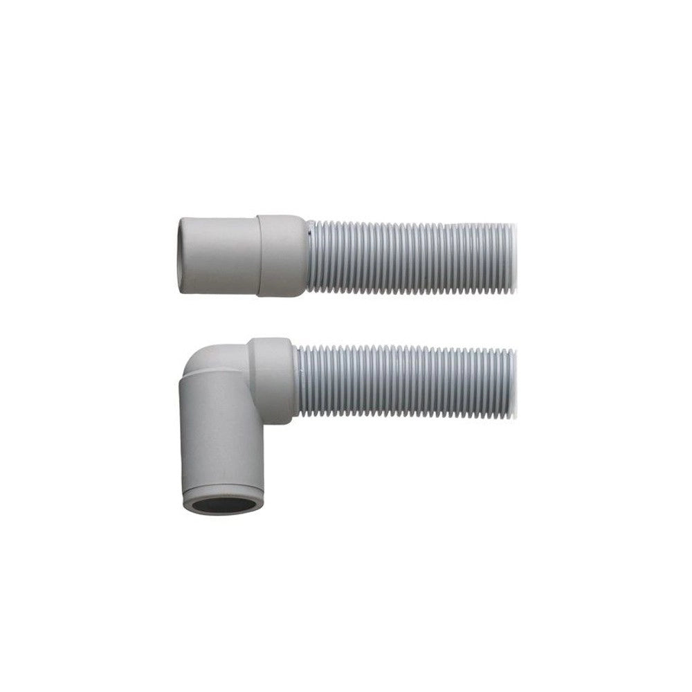 Tubo di scarico per lavatrice con raccordo curvo 300 cm