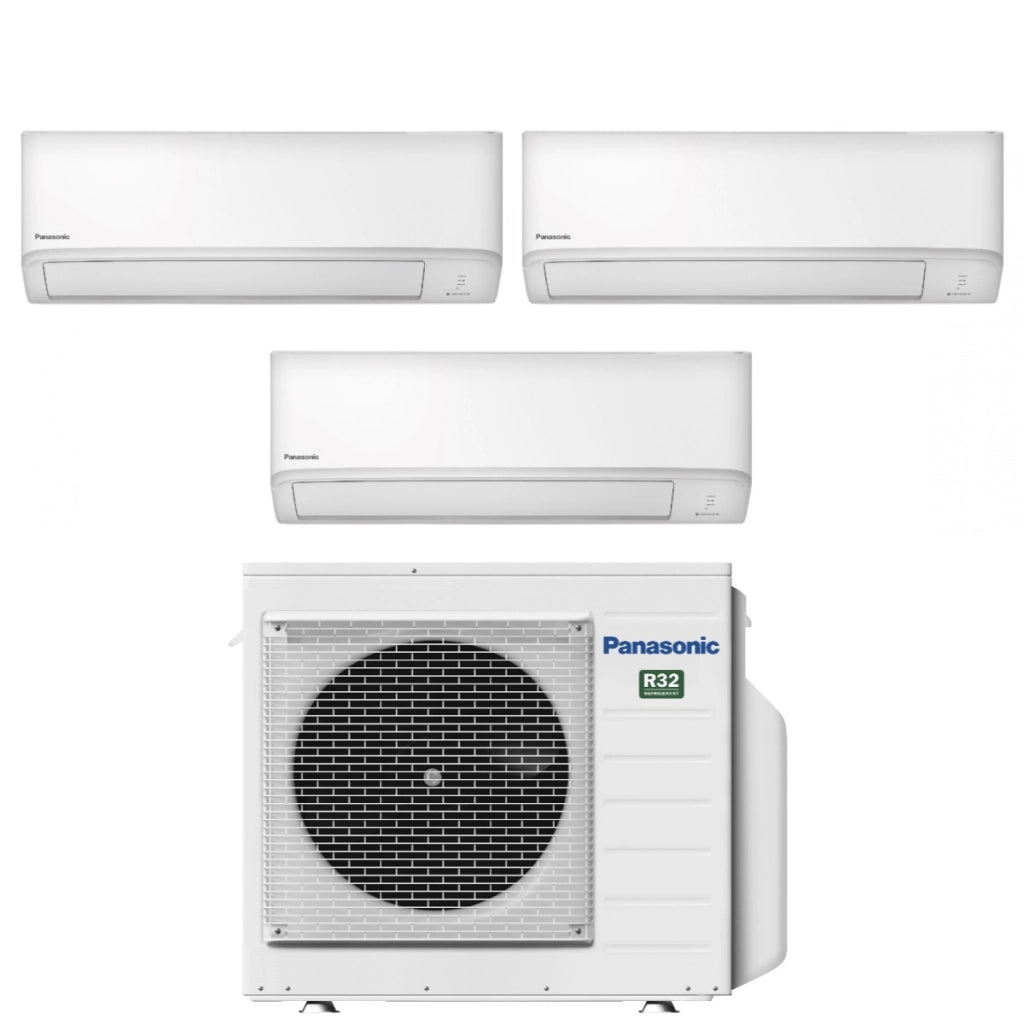 Condizionatore Trial Split Panasonic TZ 7+7+7 con CU-3Z52TBE R-32 Wi-Fi Integrato