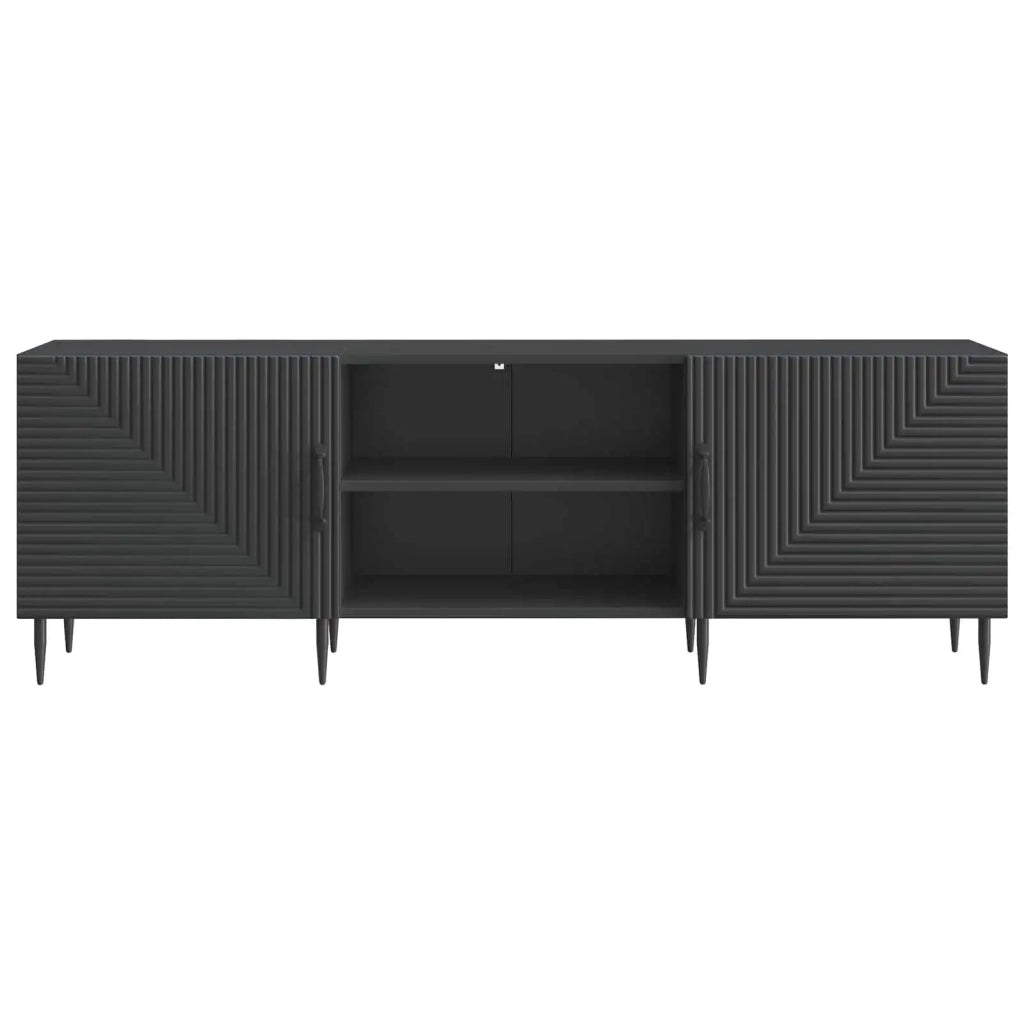 Mobile TV Nero 150 x 31 x 50 cm Legno ingegnerizzato 894916