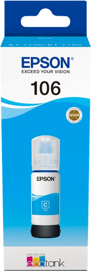 ORIGINAL Epson Cartuccia d'inchiostro ciano C13T00R240 106 ~5000 Seiten 70ml