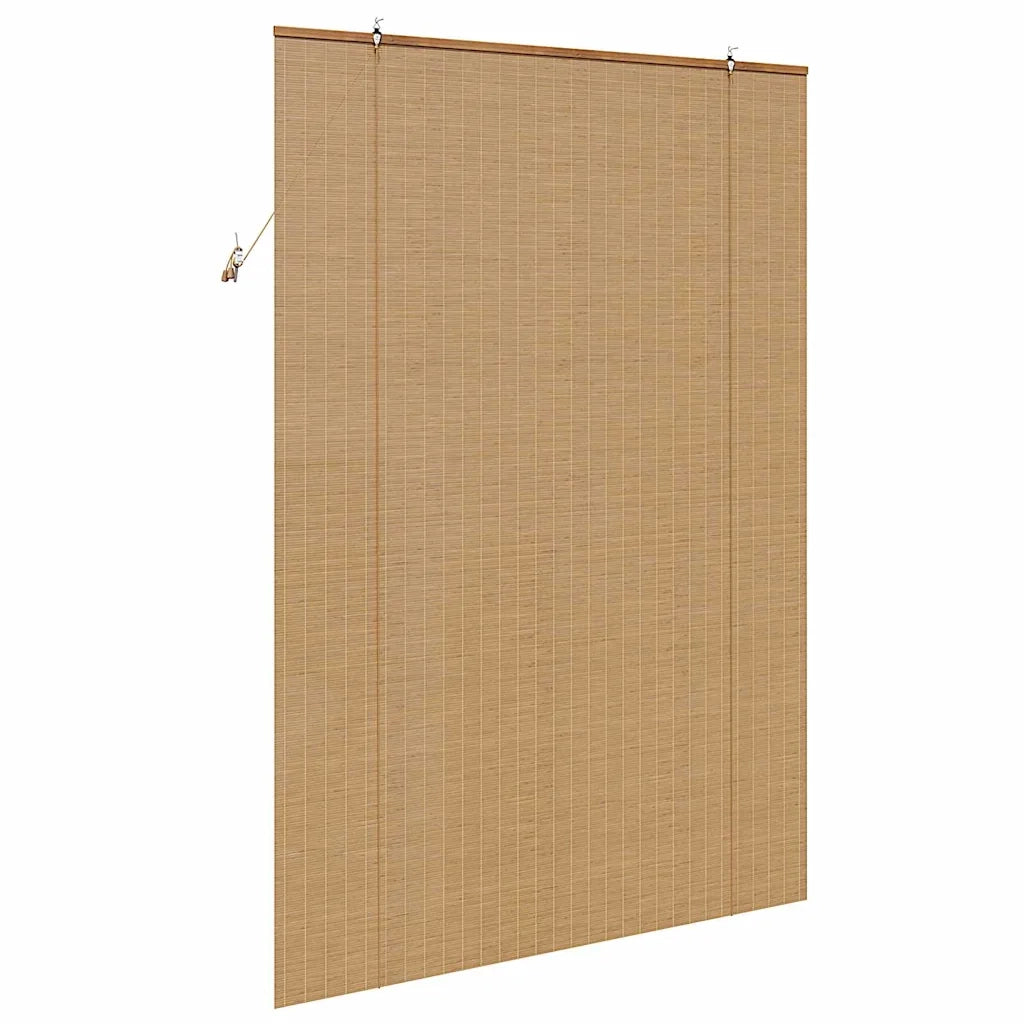 Tenda a rullo | Tenda avvolgibile Marrone 140 x 220 cm Bamb¨´