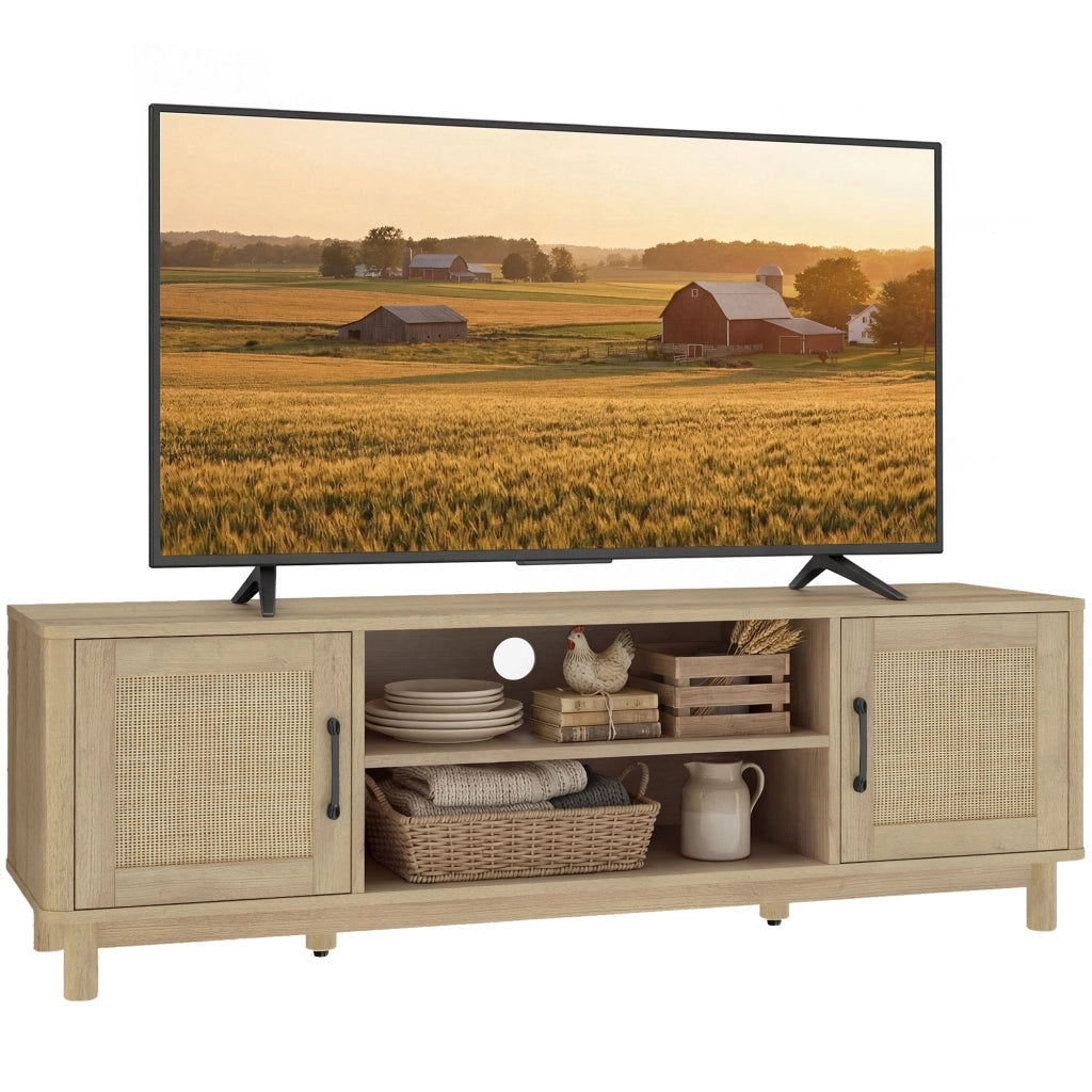 Mobile TV ¨C zephmum ¨C Rovere, Rattan, 135 cm