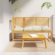 Cuscini per pallet per 4 posti Crema 40x40x8 cm Tessuto Oxford