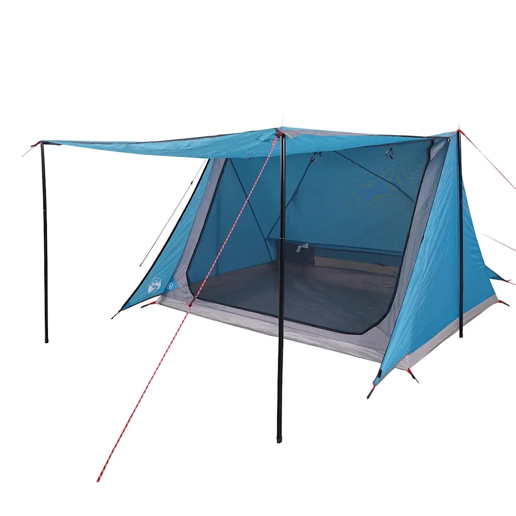 Tenda da Campeggio per 2 Persone Blu Impermeabile 94529