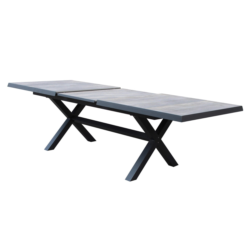 Tavolo da Giardino Allungabile e Gres cm 200/260x100 - SHAUN