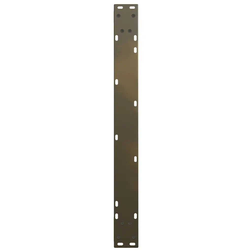 vidaXL Gambe per tavolo da pranzo a forma di V 2 pz in acciaio naturale 90x(72-73,3) cm