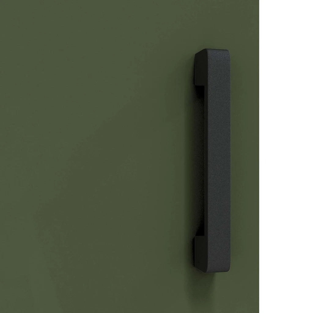 vidaXL Armadietto per Stoccaggio in Cucina Verde oliva Acciaio