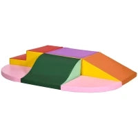 Set Costruzioni Morbide per Bambini 1-3 Anni da 6 Pezzi in PU ed EPE Multicolore
